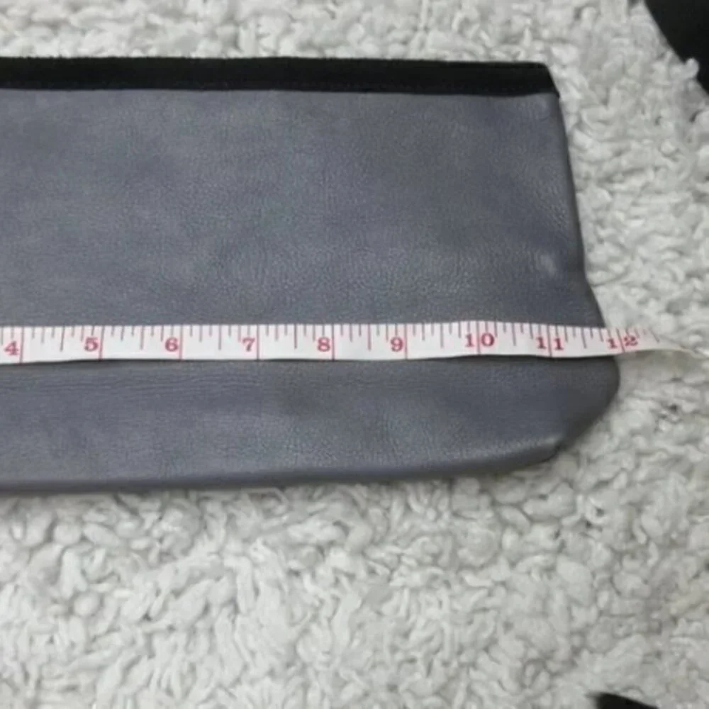 Cincinati leather boutique clutch/ make up bag‎